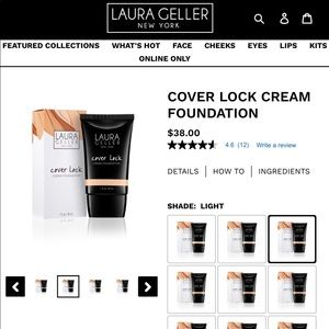 Laura Geller Makeup - Cream foundation Laura Geller Makeup - Cream foundation
